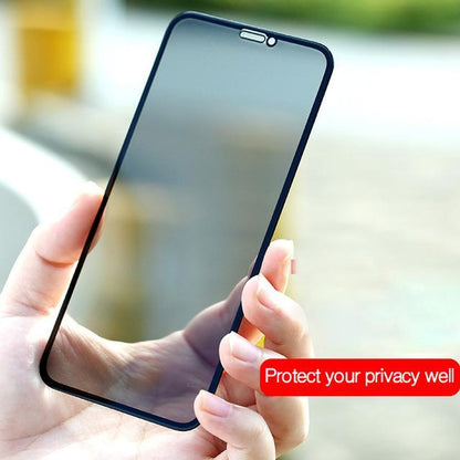 Baseus ® iPhone XS Max Privacy Tempered Glass [ Anti- Spy Glass]