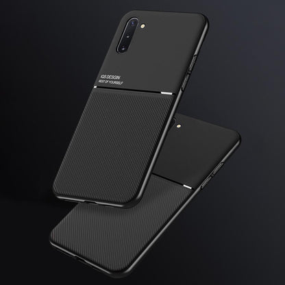Galaxy Note Series Carbon Fiber Twill Pattern Soft TPU Case