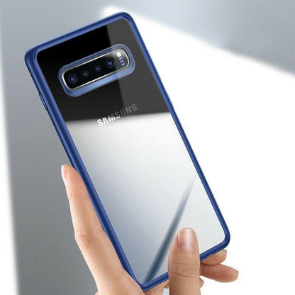 Galaxy S10e Hybrid Transparent Shockproof Bumper Case