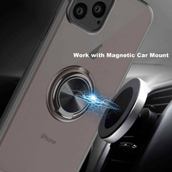 iPhone 11 Pro Shockproof Translucent Ring Case