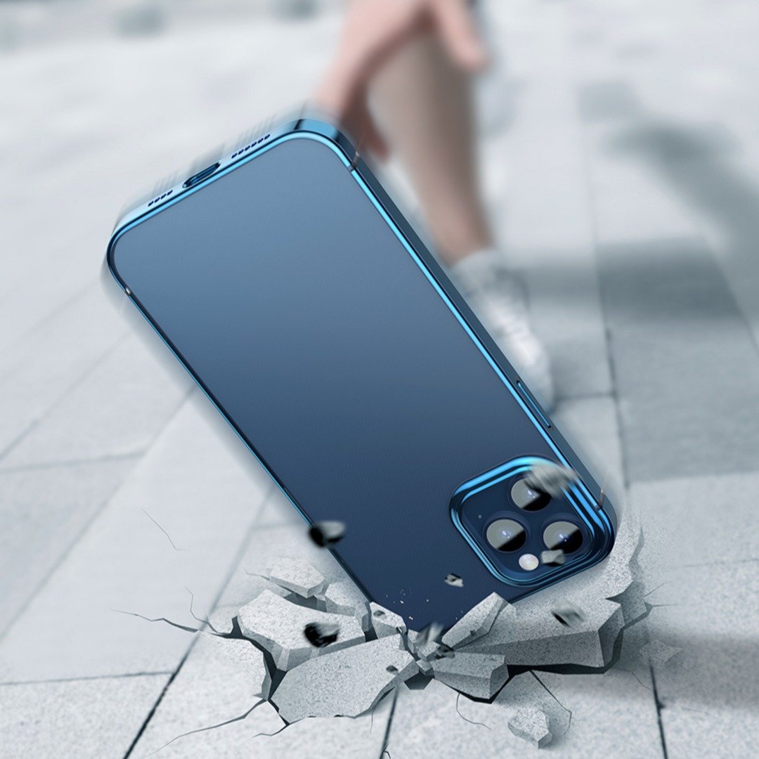iPhone 12 Pro Max Electroplating Silicone Transparent Glitter Case – ZERO  SEVEN