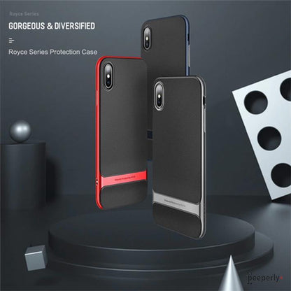 iPhone XS Max Rock Royce Series Protective Shell Back Case