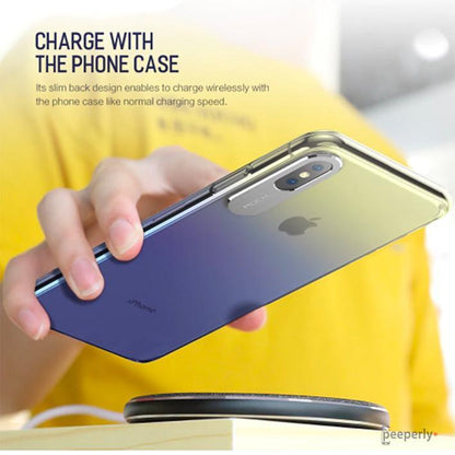 Rock ® iPhone XS Aura Gradient Glaze Back Case
