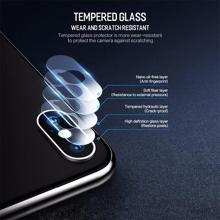 Rock ® iPhone XS Max Camera Lens Glass Protector