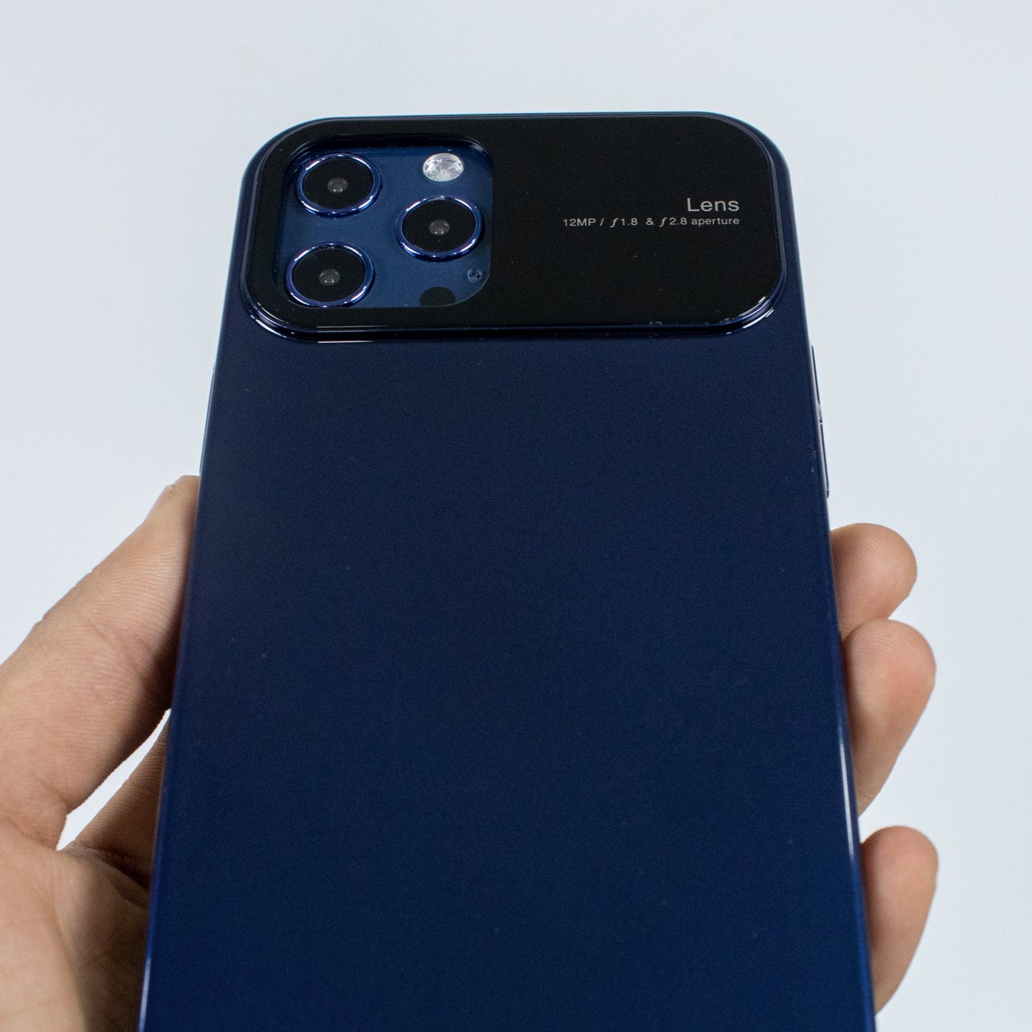 iPhone 12 Pro Polarized Shockproof Glossy PC + Acrylic Lens Case
