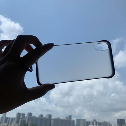 iPhone XR Luxury Frameless Transparent Case