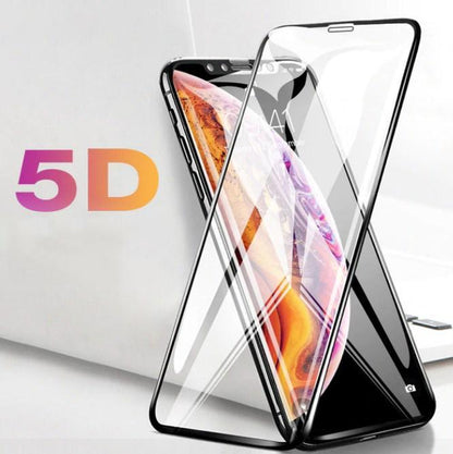 iPhone XR 5D Tempered Glass Screen Protector