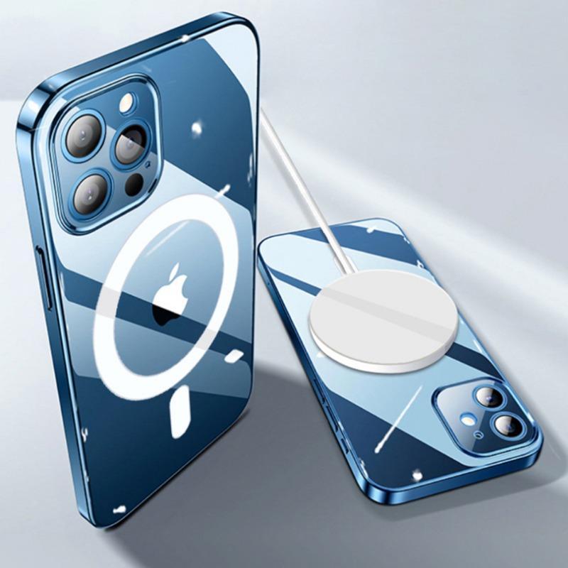 iPhone 12 Anti-Knock TPU Transparent MagSafe Case