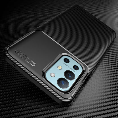 OnePlus 9R Frosted Carbon Fiber Shockproof Soft Case