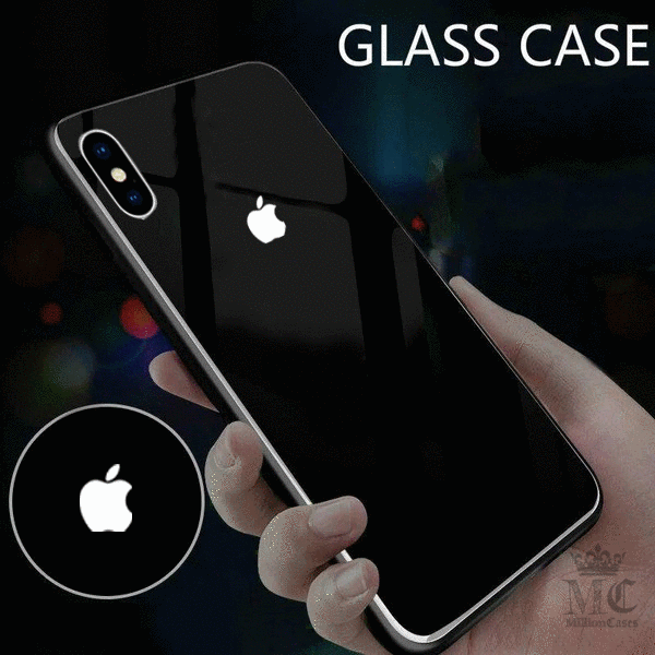 iPhone X Radium Glow Light Illuminated Logo 3D Case